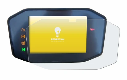 Image de l'appareil KTM 690 Duke 2016 avec une grande variété de protections d'écran.