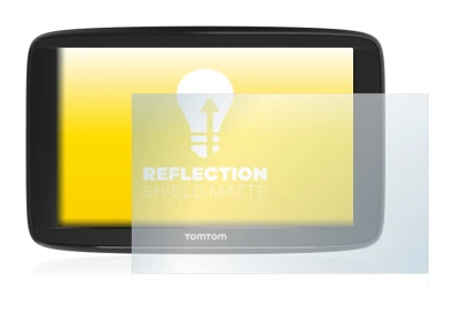 Image de l'appareil TomTom Start 62 avec une grande variété de protections d'écran.