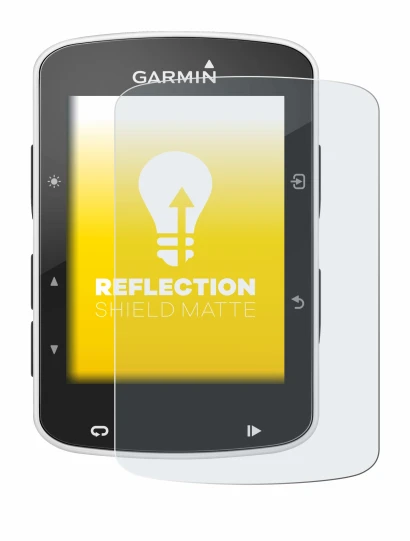Image de l'appareil Garmin Edge 820 avec une grande variété de protections d'écran.