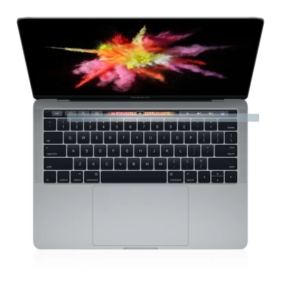 Image de l'appareil Apple MacBook Pro 13" 2017 (Affichage inférieur) avec une grande variété de protections d'écran.