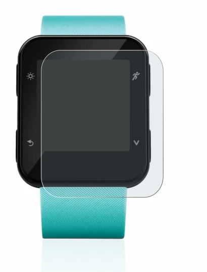 Image de l'appareil Garmin Forerunner 35 avec une grande variété de protections d'écran.