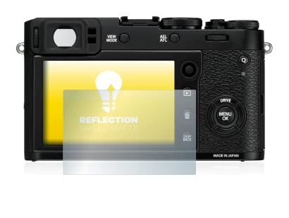 Image de l'appareil Fujifilm X100F avec une grande variété de protections d'écran.