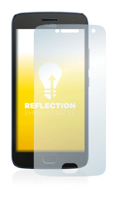Image de l'appareil Motorola Moto G5 Plus avec une grande variété de protections d'écran.