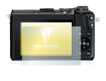 Image de l'appareil Canon EOS M6 avec une grande variété de protections d'écran.