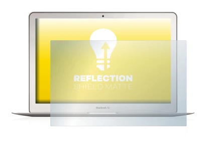 Image de l'appareil Apple MacBook Air 13" (Début 2015) avec une grande variété de protections d'écran.