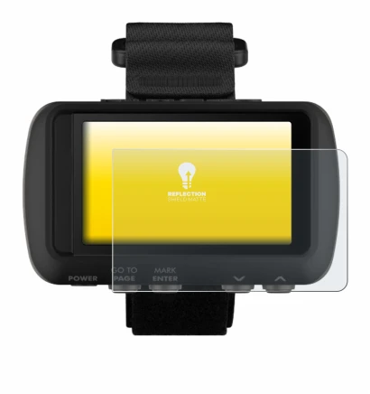 Image de l'appareil Garmin Foretrex 601 avec une grande variété de protections d'écran.