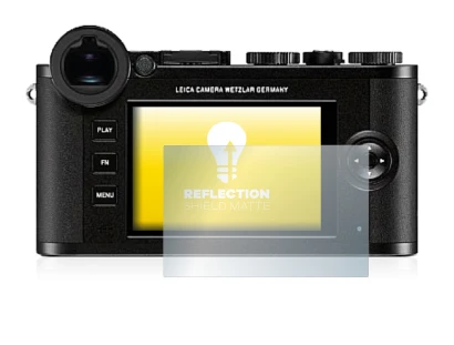 Image de l'appareil Leica CL avec une grande variété de protections d'écran.