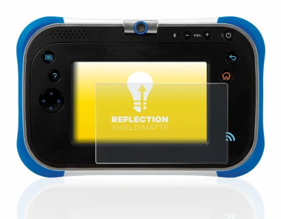 Image de l'appareil Vtech Storio Max 2.0 avec une grande variété de protections d'écran.