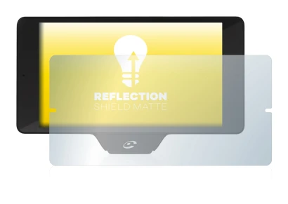 Image de l'appareil Coyote Nav+ 2017 avec une grande variété de protections d'écran.