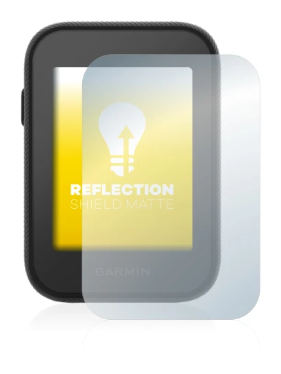 Image de l'appareil Garmin Approach G30 avec une grande variété de protections d'écran.