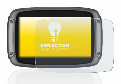Image de l'appareil TomTom Rider 550 avec une grande variété de protections d'écran.