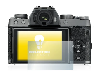 Image de l'appareil Fujifilm X-T100 avec une grande variété de protections d'écran.