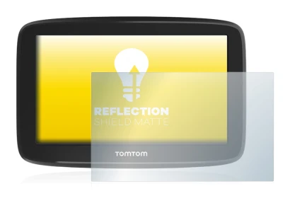Image de l'appareil TomTom GO Basic (6") avec une grande variété de protections d'écran.