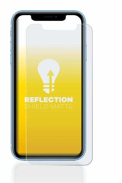 Image de l'appareil Apple iPhone XR avec une grande variété de protections d'écran.