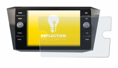 Image de l'appareil Volkswagen Tiguan Discover Media 8" 2017-2019 avec une grande variété de protections d'écran.