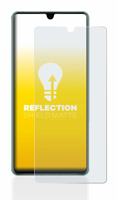 Image de l'appareil Huawei P30 avec une grande variété de protections d'écran.