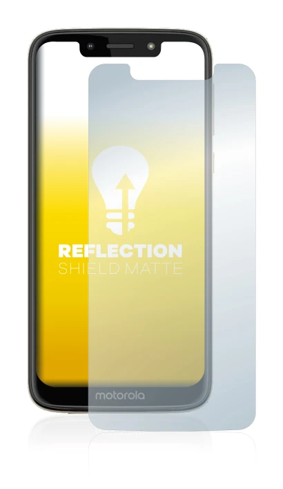 Image de l'appareil Motorola Moto G7 Play avec une grande variété de protections d'écran.