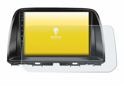 Image de l'appareil Mazda CX-5 2017 Infotainment System avec une grande variété de protections d'écran.