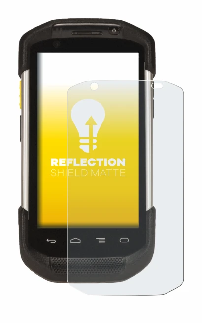 Image de l'appareil Zebra TC77 avec une grande variété de protections d'écran.