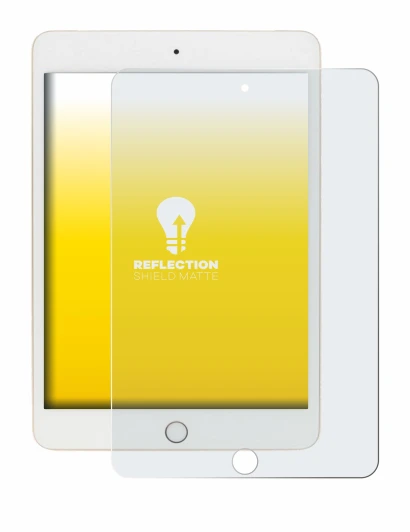 Image de l'appareil Apple iPad Mini 5 2019 (5ème Gen.) avec une grande variété de protections d'écran.