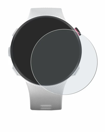 Image de l'appareil Garmin Forerunner 45S avec une grande variété de protections d'écran.