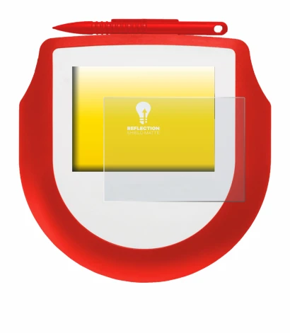 Image de l'appareil Signotec Signature Pad Omega NFC avec une grande variété de protections d'écran.