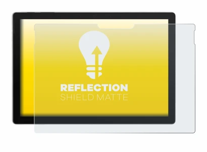 Image de l'appareil Microsoft Surface Pro 7 avec une grande variété de protections d'écran.