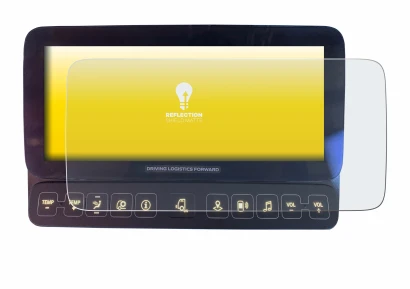 Image de l'appareil Mercedes-Benz Actros 2019 Touch-Display 10" avec une grande variété de protections d'écran.