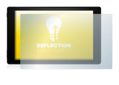 Image de l'appareil Amazon Fire HD 10 2019 (9ème Gen.) avec une grande variété de protections d'écran.