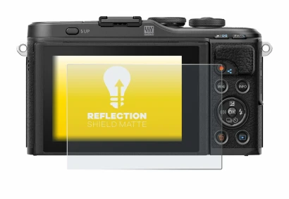Image de l'appareil Olympus PEN E-PL10 avec une grande variété de protections d'écran.