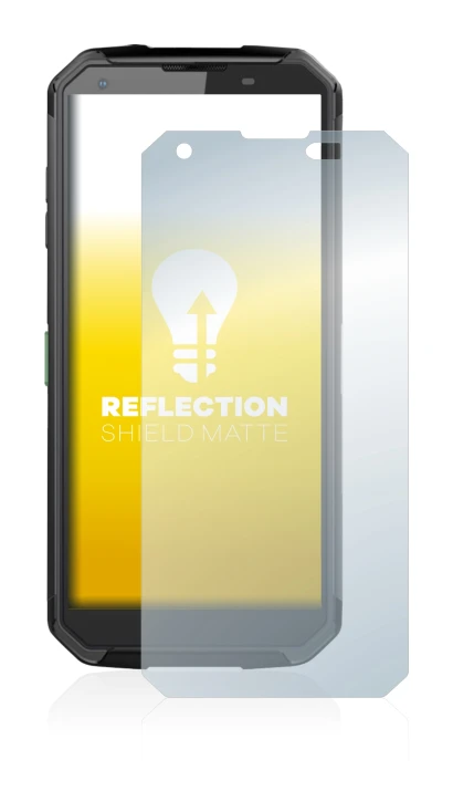 Image de l'appareil Blackview BV9500 Plus avec une grande variété de protections d'écran.