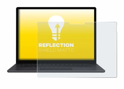 Image de l'appareil Microsoft Surface Book 3 15" avec une grande variété de protections d'écran.
