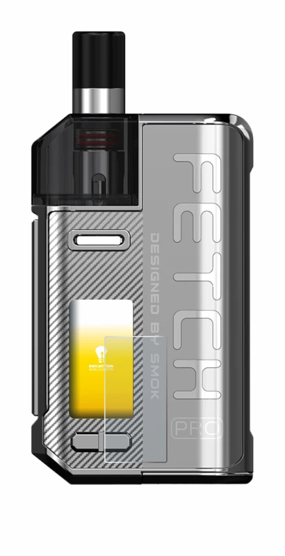 Image de l'appareil Smok Fetch 80W Pro avec une grande variété de protections d'écran.