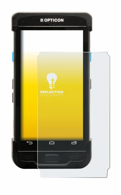 Image de l'appareil Opticon H-31 avec une grande variété de protections d'écran.