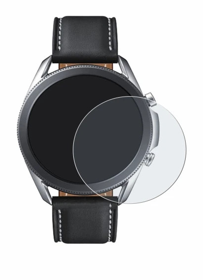 Image de l'appareil Samsung Galaxy Watch 3 (45mm) avec une grande variété de protections d'écran.