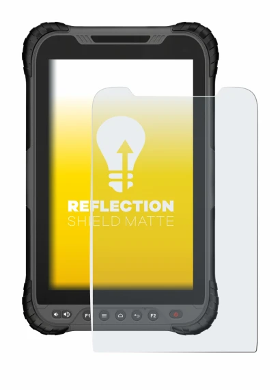 Image de l'appareil GeoMax Zenius 800 avec une grande variété de protections d'écran.