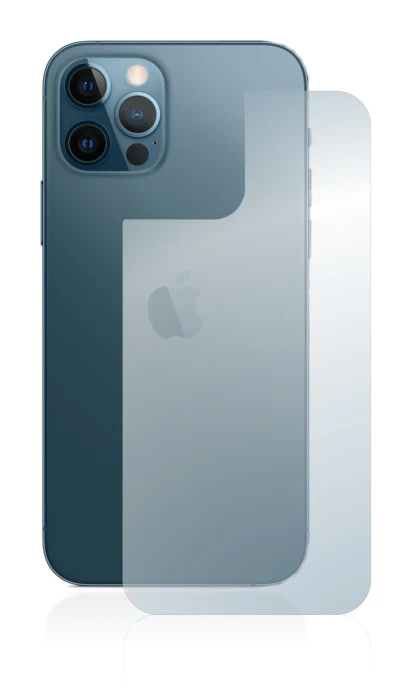 Image de l'appareil Apple iPhone 12 Pro (Arrière) avec une grande variété de protections d'écran.