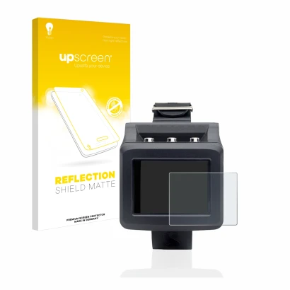 Face avant d’un emballage produit avec le logo de la marque upscreen. À côté, l’appareil Uwatec Galileo G2 est représenté avec