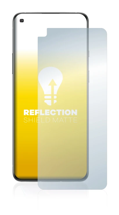 Image de l'appareil OnePlus 8T avec une grande variété de protections d'écran.