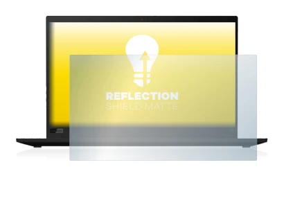 Image de l'appareil Lenovo ThinkPad X1 Carbon (8ème Gen.) avec une grande variété de protections d'écran.