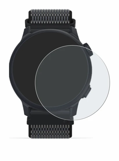 Image de l'appareil Coros Pace 2 avec une grande variété de protections d'écran.