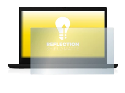 Image de l'appareil Lenovo ThinkPad L15 avec une grande variété de protections d'écran.