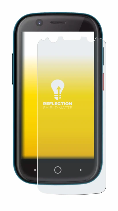 Image de l'appareil Unihertz Jelly 2 avec une grande variété de protections d'écran.
