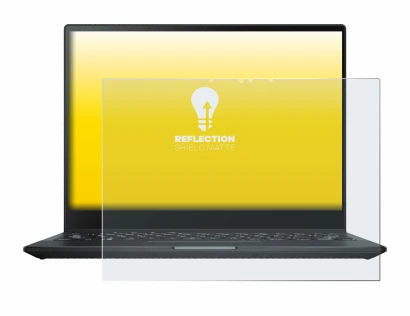 Image de l'appareil ASUS Rog Flow X13 2022 avec une grande variété de protections d'écran.