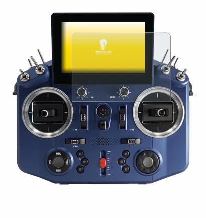 Image de l'appareil FrSky Horus X20 avec une grande variété de protections d'écran.