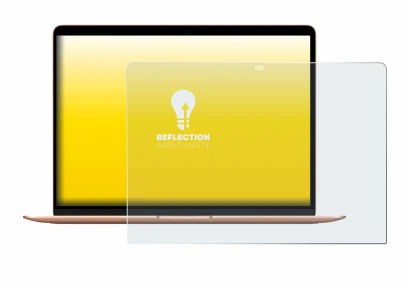 Image de l'appareil Apple MacBook Air M1 2020 avec une grande variété de protections d'écran.