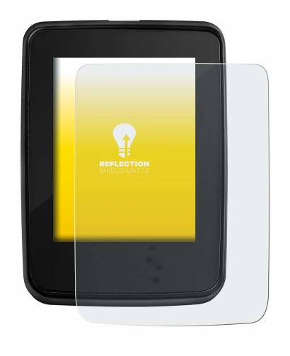 Image de l'appareil Giant RideDash Evo avec une grande variété de protections d'écran.