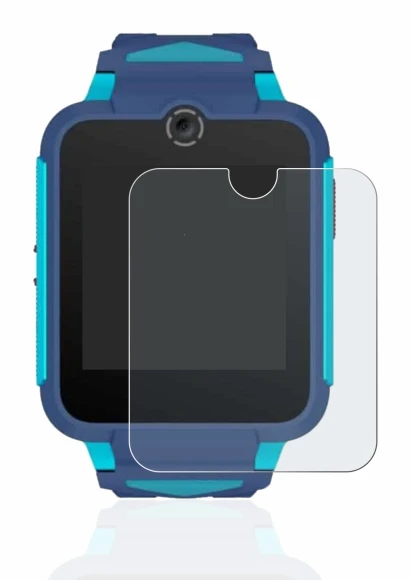 Image de l'appareil TCL Movetime Family Watch 2 avec une grande variété de protections d'écran.