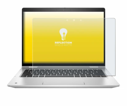 Image de l'appareil HP ProBook x360 435 G8 avec une grande variété de protections d'écran.