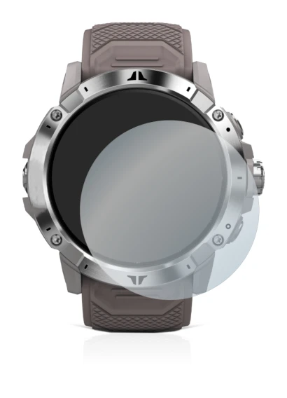 Image de l'appareil Coros Vertix 2 avec une grande variété de protections d'écran.